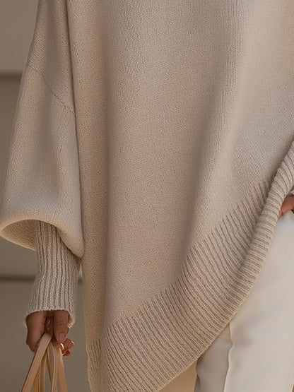 oversized sweater-style shorts top for Women