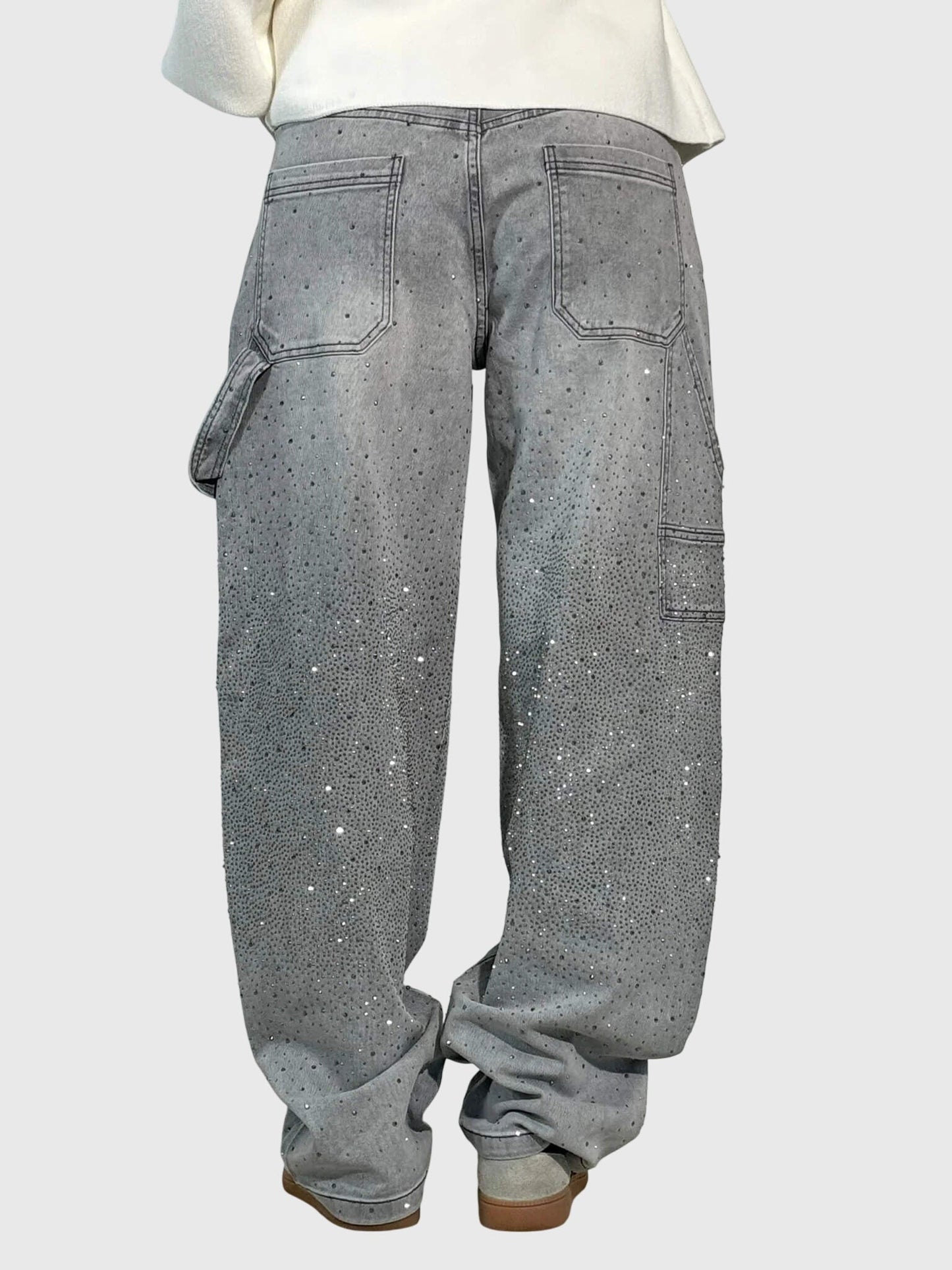 Sparkling Diamond Jeans for Women