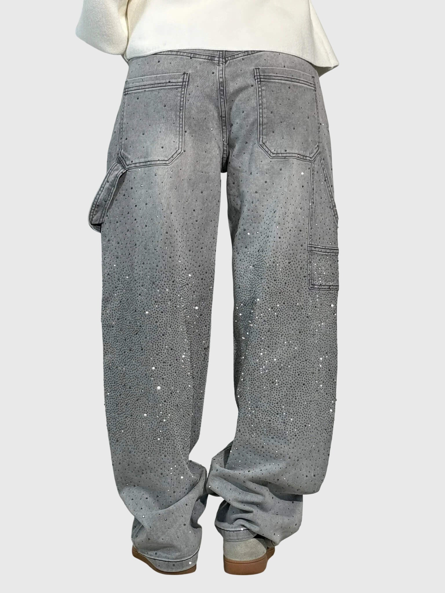 Sparkling Diamond Jeans for Women