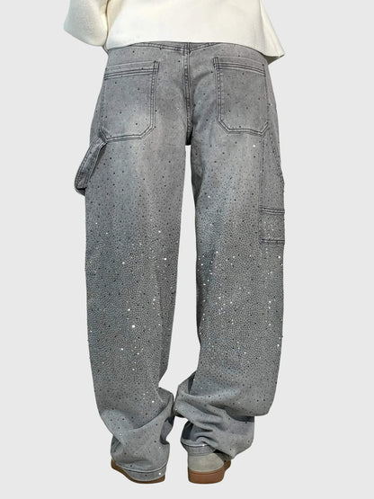 Sparkling Diamond Jeans for Women