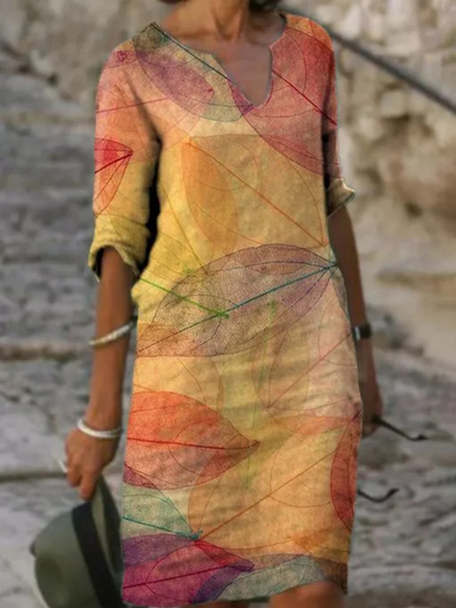 Summer Elegant Cut Midi Dress for Women