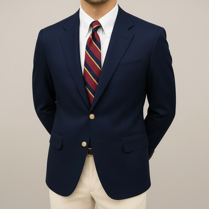 Spring Tailored Blazer for Men