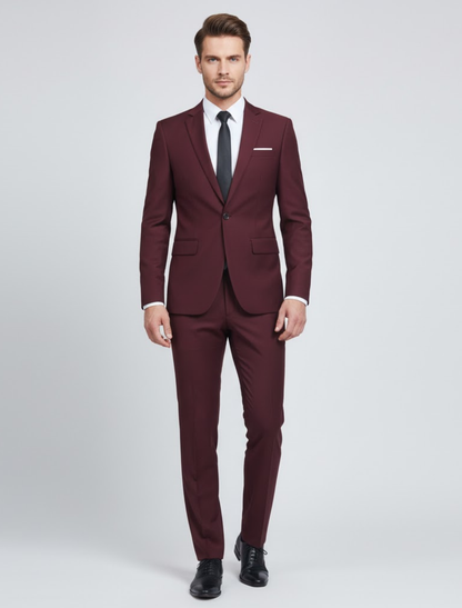 Elegant Formal Slim Fit Suit for Men