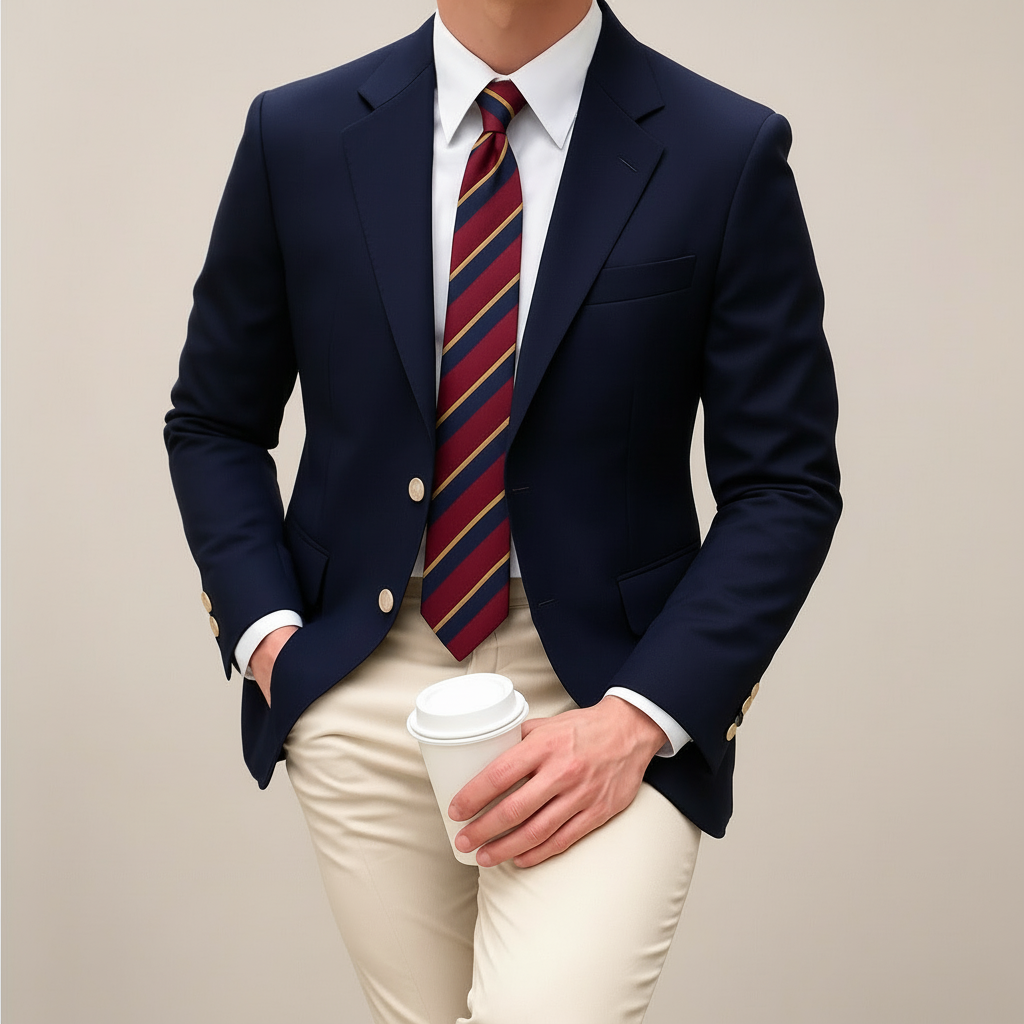Spring Tailored Blazer for Men