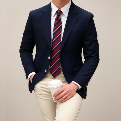 Spring Tailored Blazer for Men