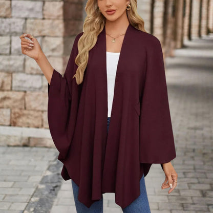Top with Draped Knot Detail and Flowing Fit for Women