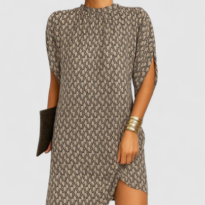 Minimalistic Loose-Fitting Shift Dress Shorts for Women