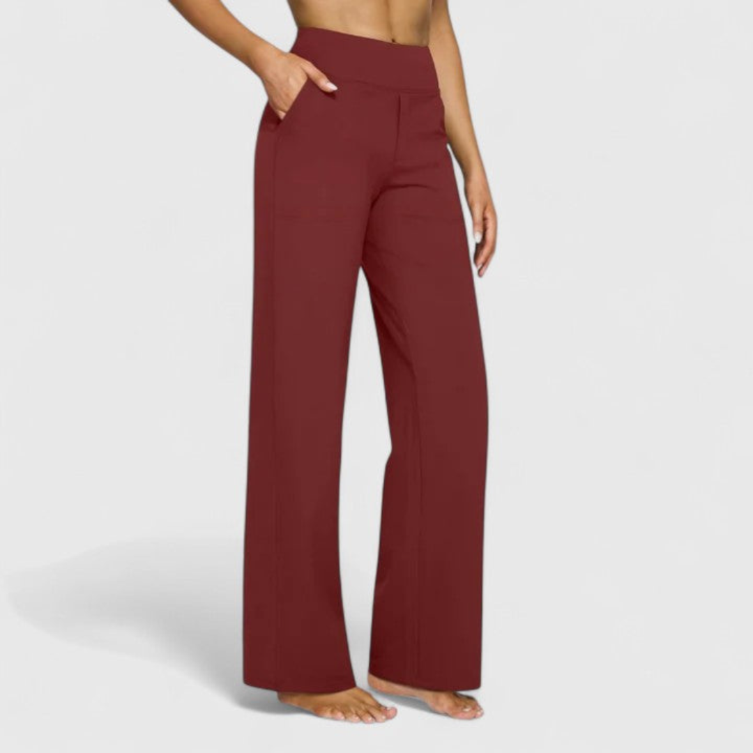 High-Waisted Wide-Leg Pants for Women