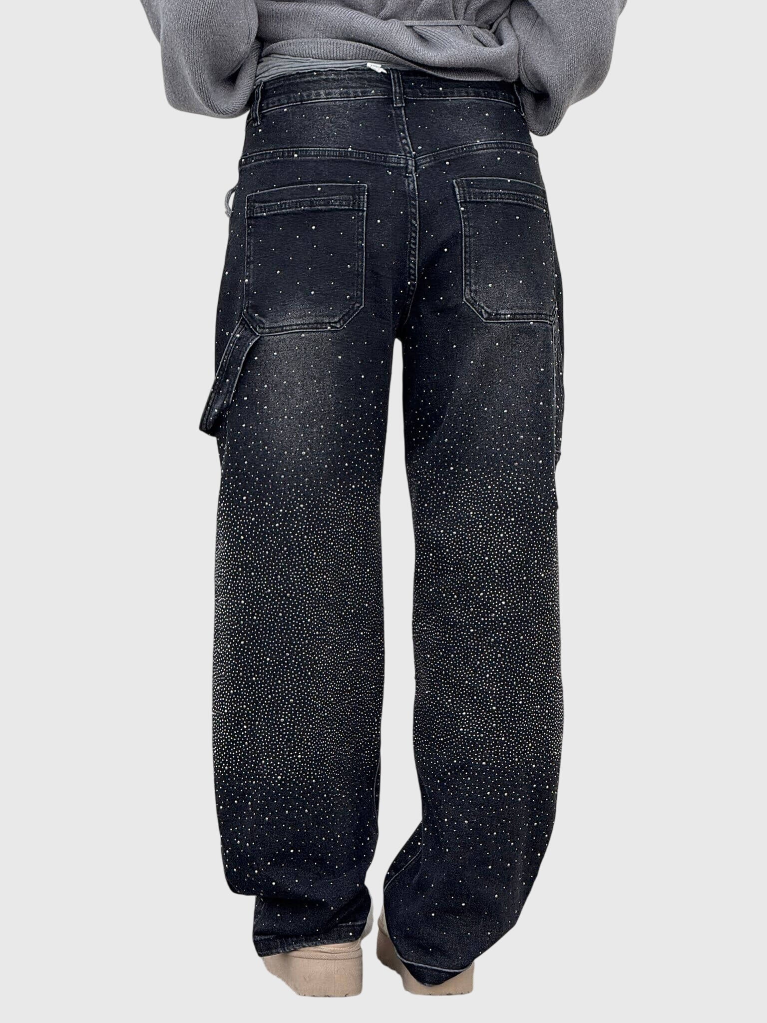 Sparkling Diamond Jeans for Women
