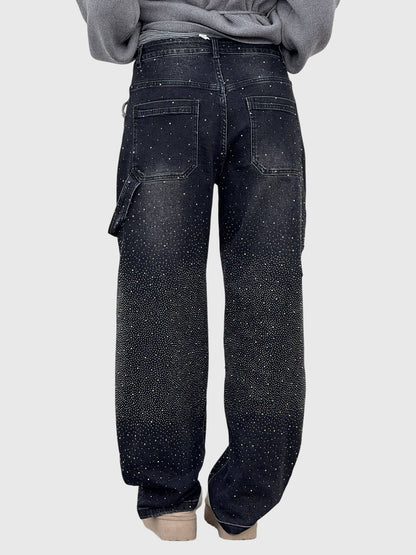 Sparkling Diamond Jeans for Women