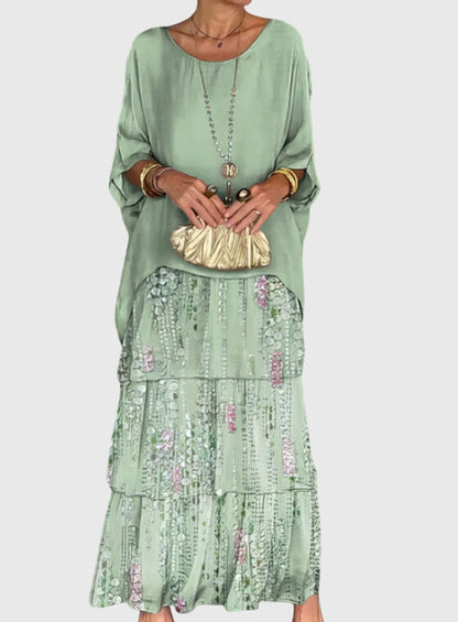 Boho Layered Maxi Shorts Dress for Women