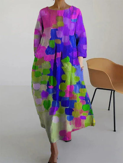 Summer Floral Maxi Dress for Women