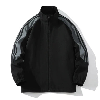 Jogger Set with Zipper Jacket for Men