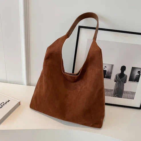 Fashionable Suede Hobo Bag for Women