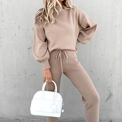 Two-Piece Relaxed Loungewear Set for Women