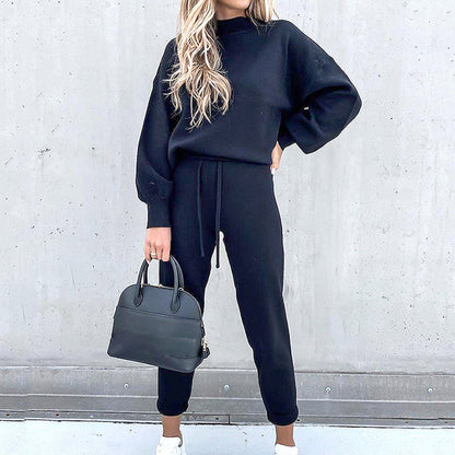 Two-Piece Relaxed Loungewear Set for Women