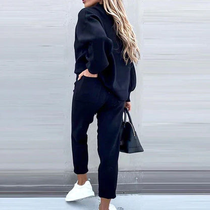 Two-Piece Relaxed Loungewear Set for Women