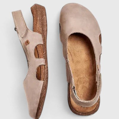Slingback Shoes with Open Side for Women