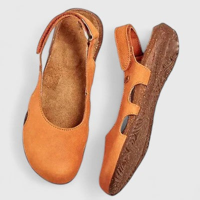 Slingback Shoes with Open Side for Women