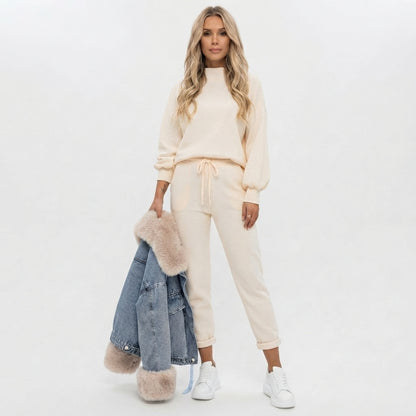 Two-Piece Relaxed Loungewear Set for Women