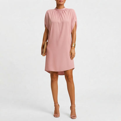 Minimalistic Loose-Fitting Shift Dress Shorts for Women