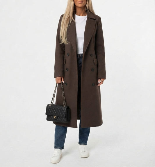 Classic Long Trench Coat for Women