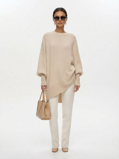 oversized sweater-style shorts top for Women