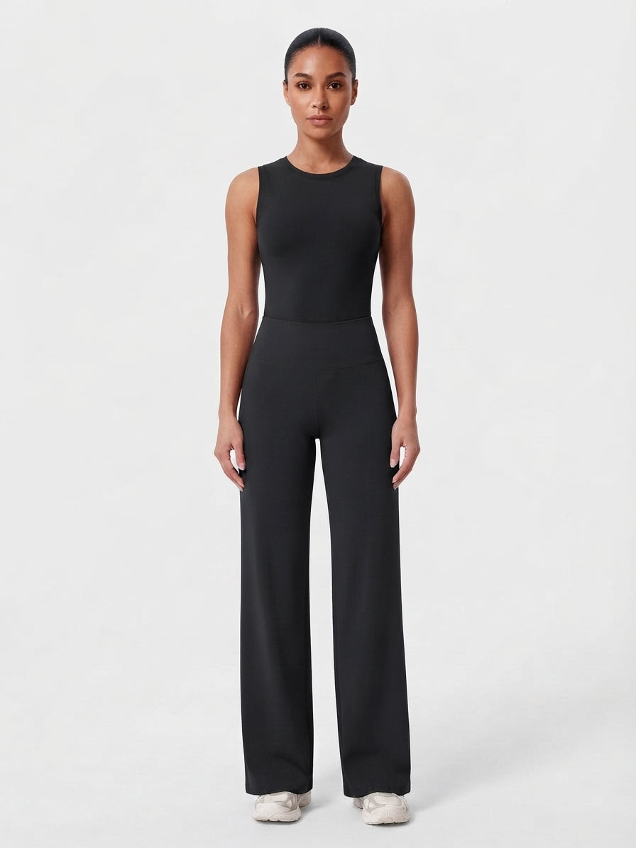 Summer High-Waist Flared Pants for Women