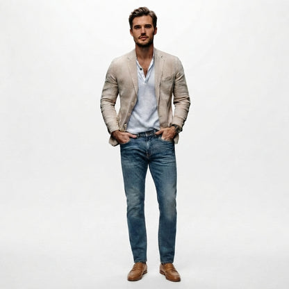 Casual Blazer Summer Style Modern for Men