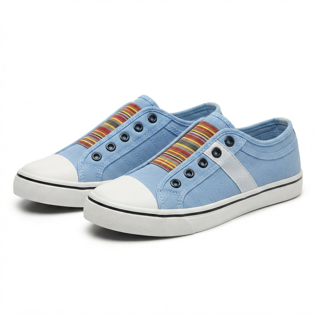 Women's Casual Slip-On Canvas Sneakers