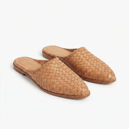 Women's Woven Slip-On Flat Shoes