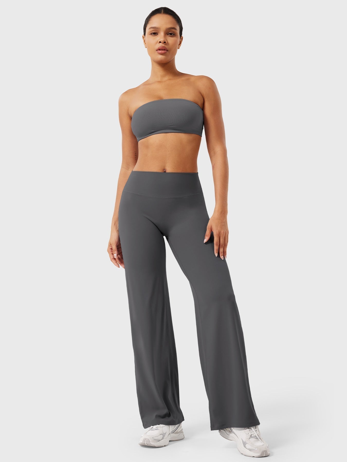 Summer High-Waist Flared Pants for Women