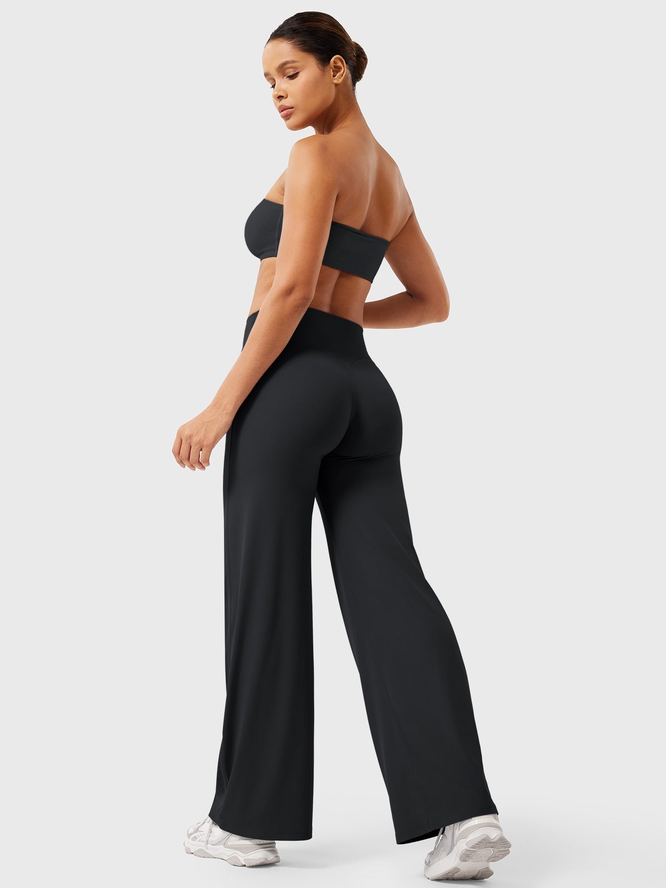 Summer High-Waist Flared Pants for Women