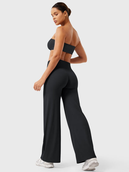 Summer High-Waist Flared Pants for Women