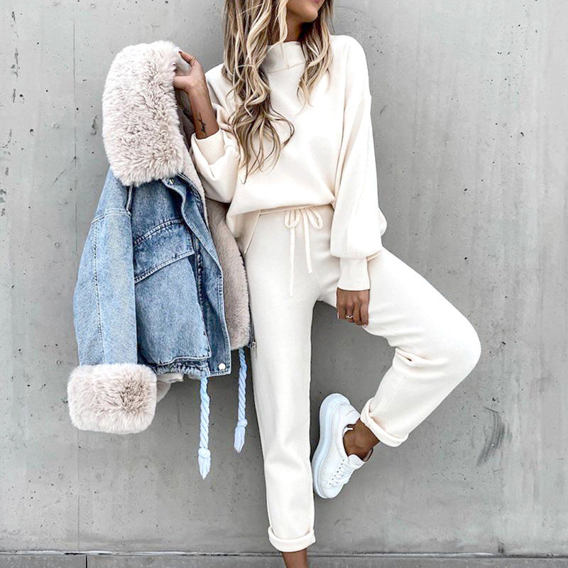 Two-Piece Relaxed Loungewear Set for Women